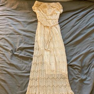 Daytrip from Buckle cream lace dress